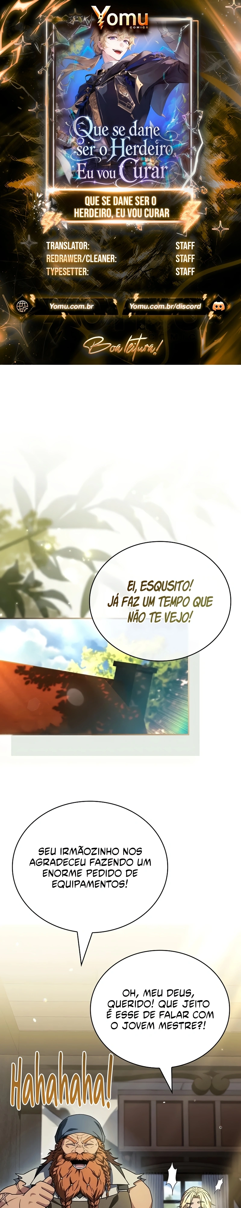 Que se dane ser o Herdeiro, Eu vou Curar Capítulo 32 Página 1