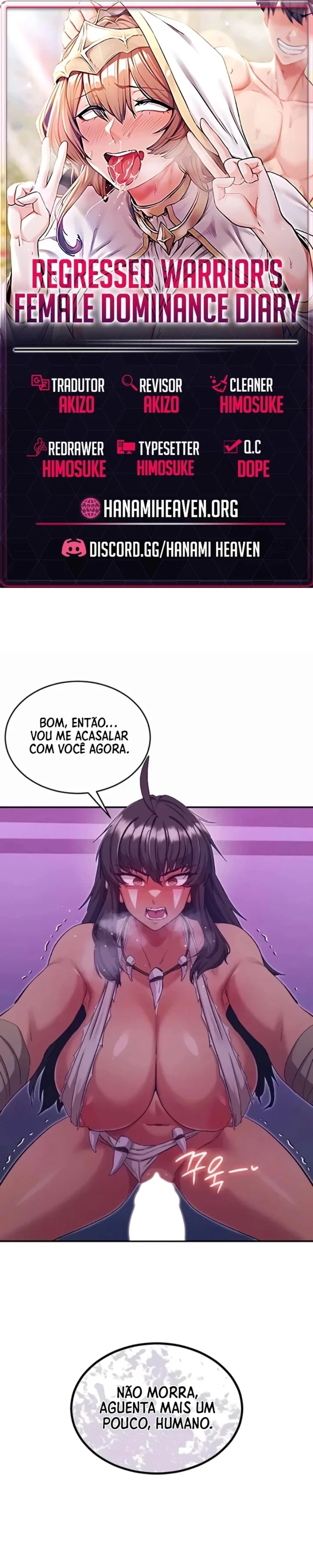 Diário de Dominância Feminina do Guerreiro Regressado Capítulo 100 Página 1