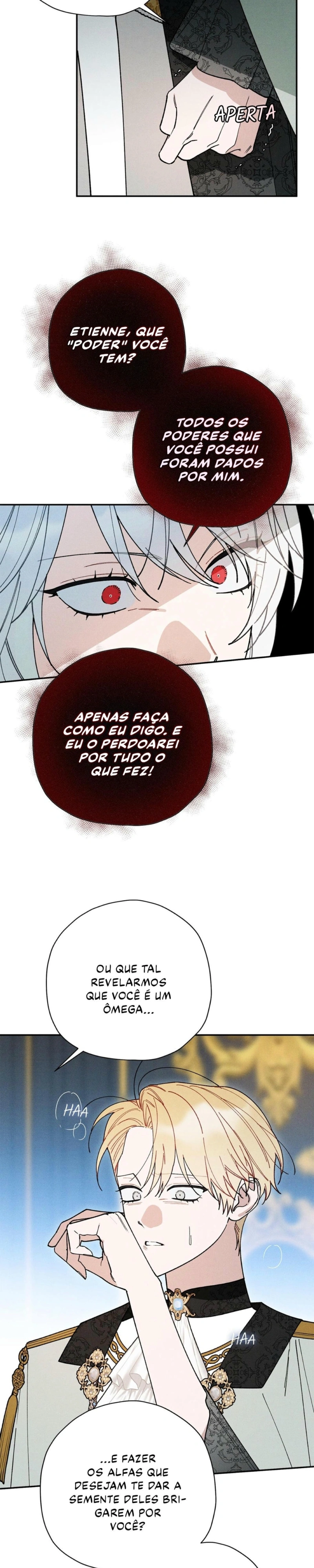 O Príncipe Rebelde é Secretamente um Ômega Capítulo 90 Página 20