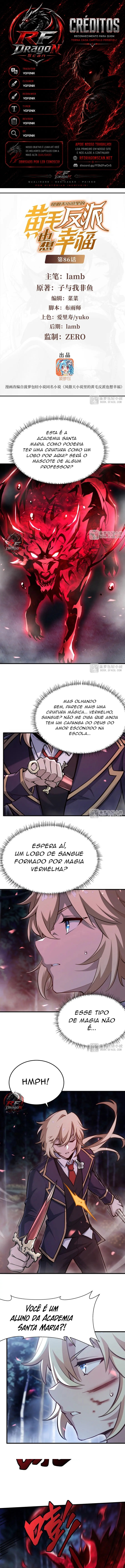 O vilão de cabelos amarelos no romance da personagem principal feminina quer felicidade Capítulo 86 Página 1