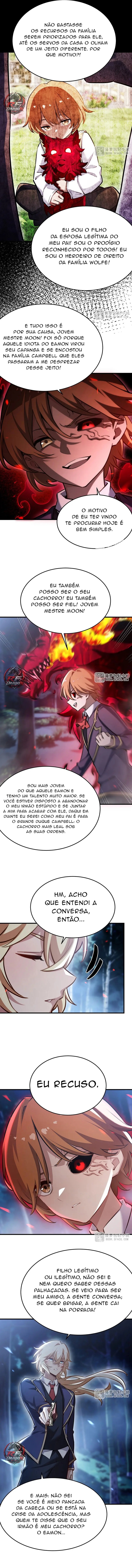 O vilão de cabelos amarelos no romance da personagem principal feminina quer felicidade Capítulo 86 Página 6