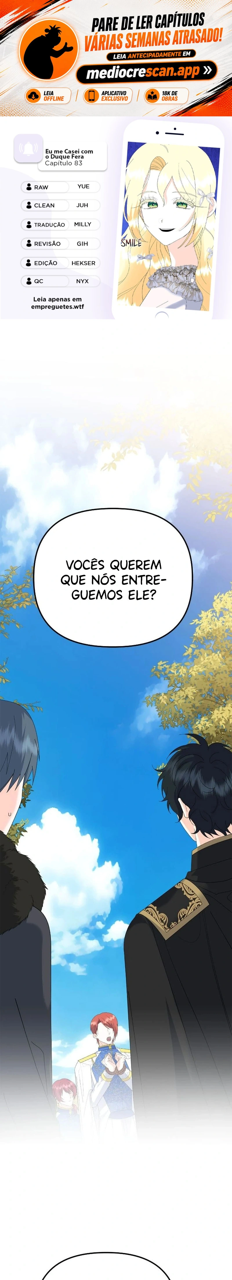 Eu me Casei com Duque Fera Capítulo 83 Página 1