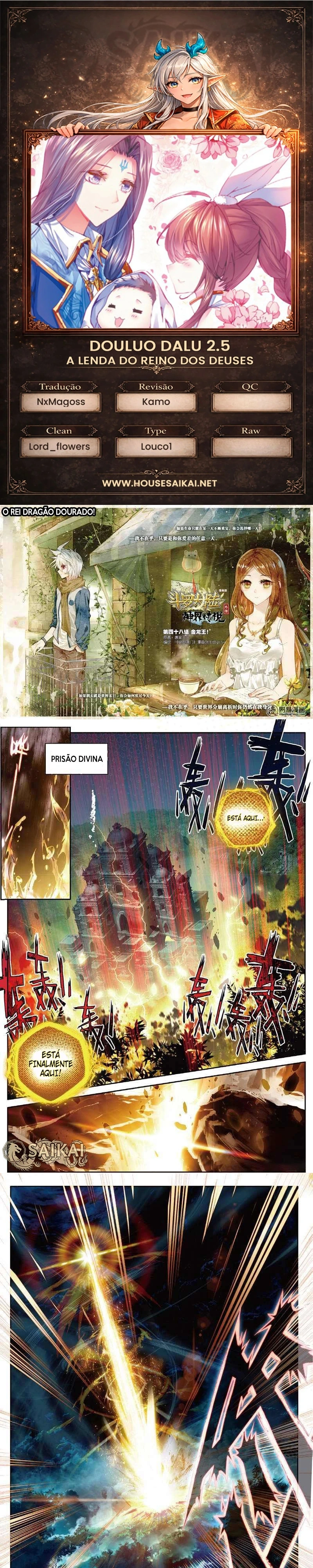 Terra Espiritual (Parte 2.5) - A Lenda do Reino dos Deuses Capítulo 49 Página 1