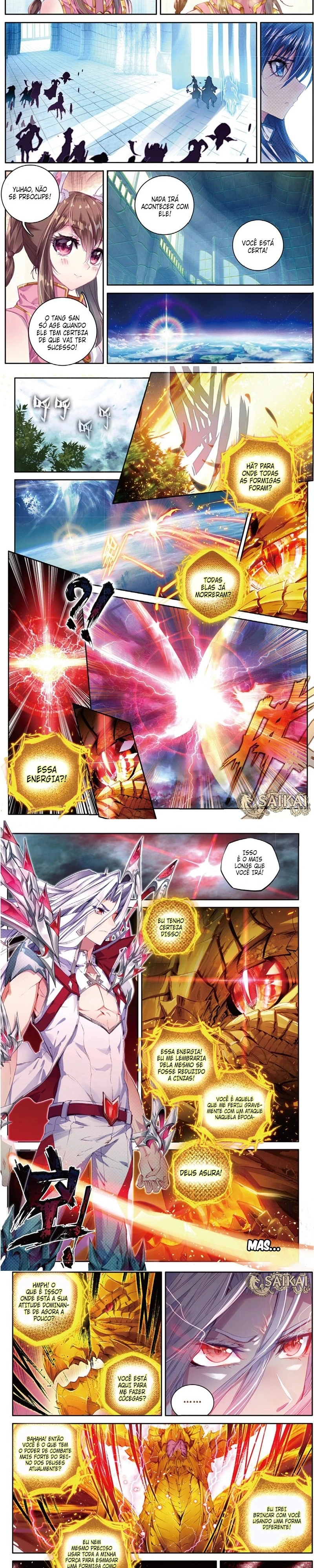 Terra Espiritual (Parte 2.5) - A Lenda do Reino dos Deuses Capítulo 49 Página 5