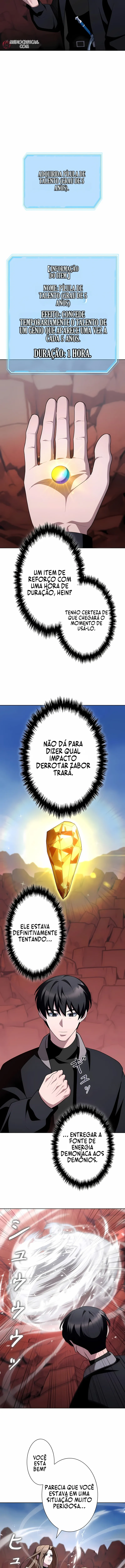 Me Tornei um Caçador Transcendente com 100.000x de EXP ⭐ Capítulo 24 Página 13
