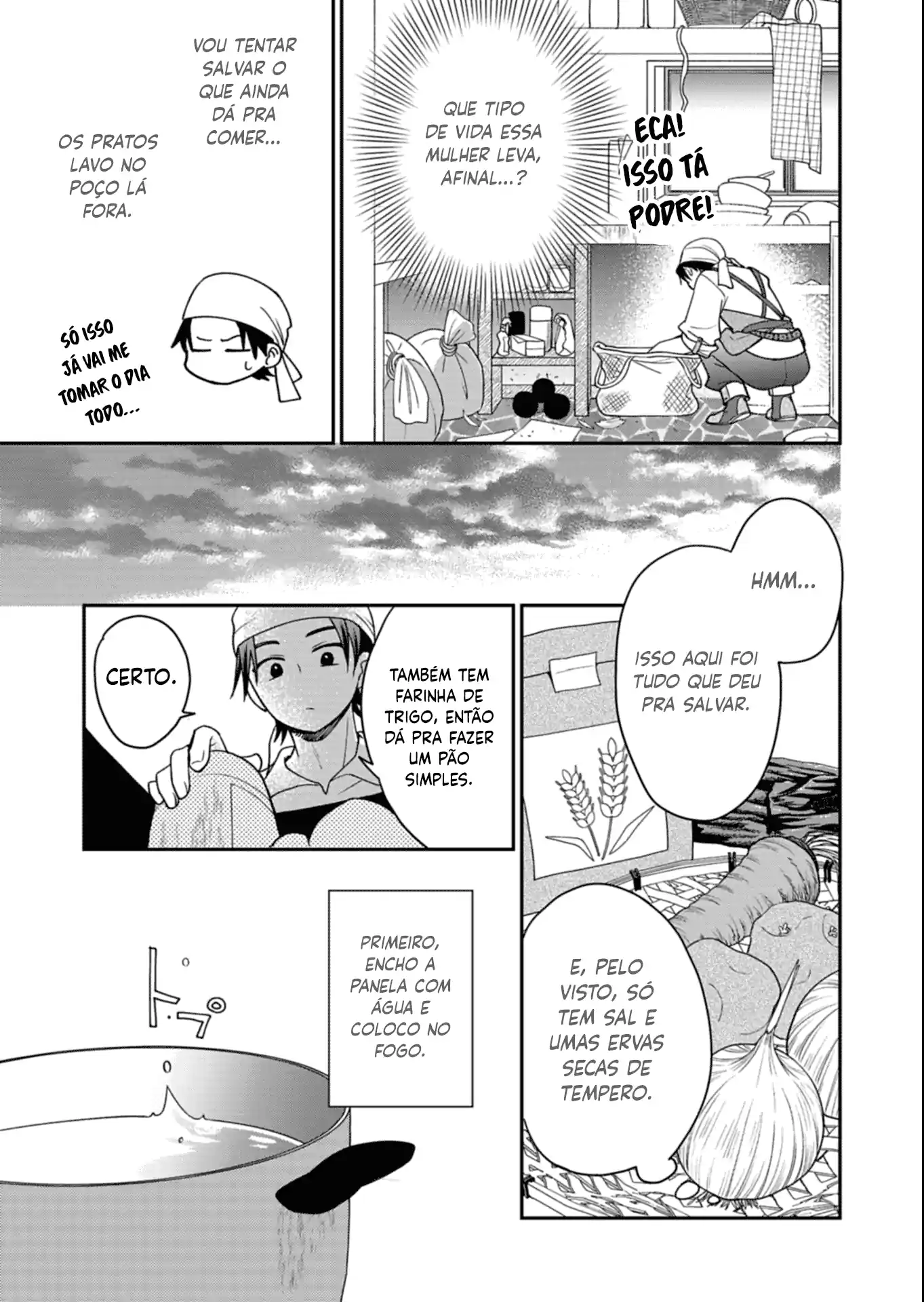 Vida de Convivência com Shiro Majo-san ~A Bruxa Mais Forte Quer Viver Tranquilamente~ Capítulo 2 Página 7