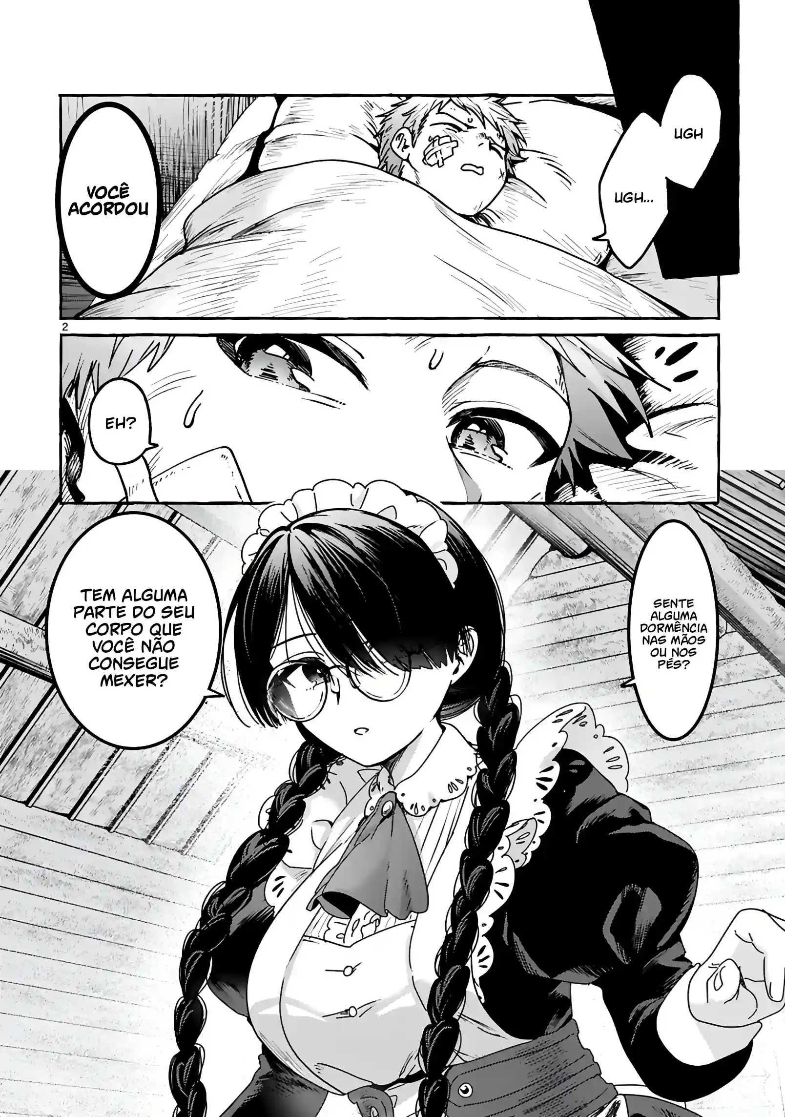 Miss Kojima, the Widowed Young Lady, Is the Strongest and Cutest Capítulo 2 Página 4