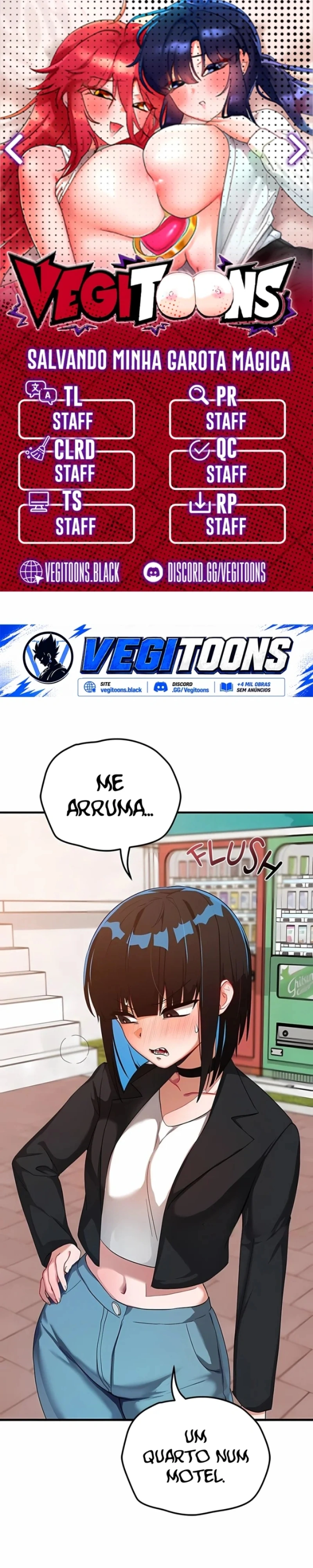 Salvando minha garota mágica Capítulo 27 Página 1