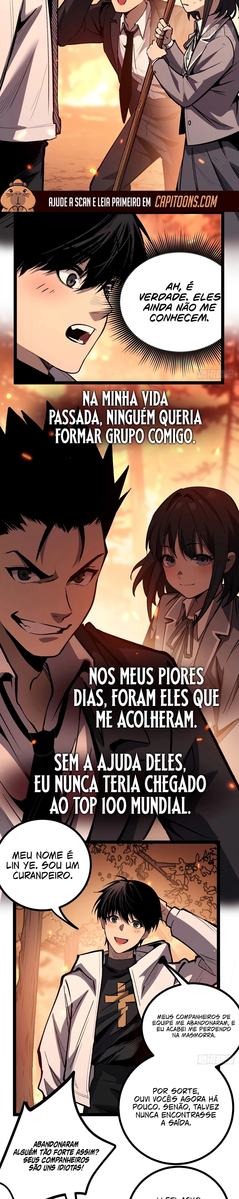 Minha Técnica de Cura Copia Tudo, Eu Detonei o Abismo Capítulo 7 Página 7