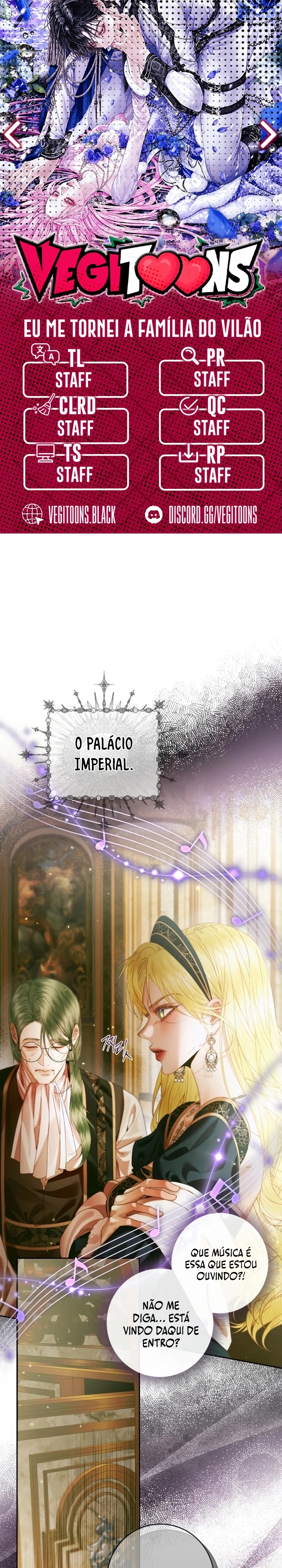 Me Tornei a Família do Vilão Capítulo 146 Página 1