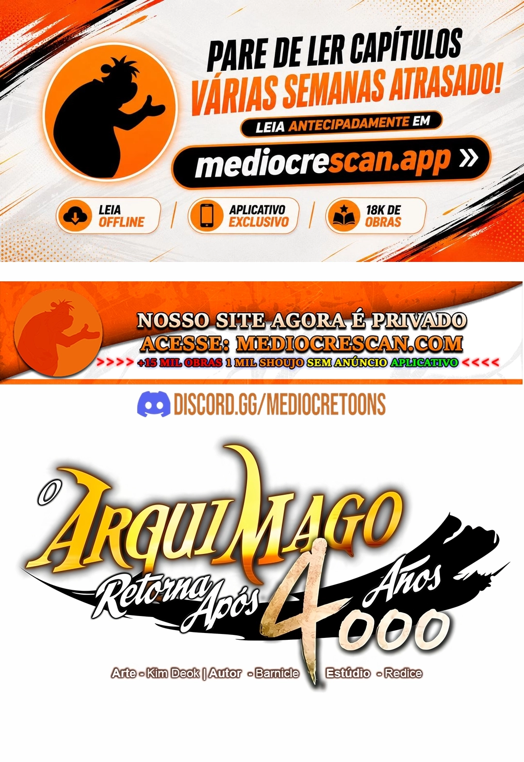 O Arquimago Retorna Após 4000 Anos Capítulo 274 Página 1