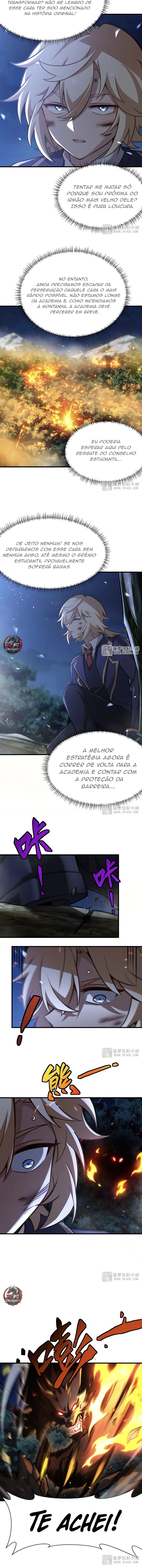 O vilão de cabelos amarelos no romance da personagem principal feminina quer felicidade Capítulo 87 Página 2