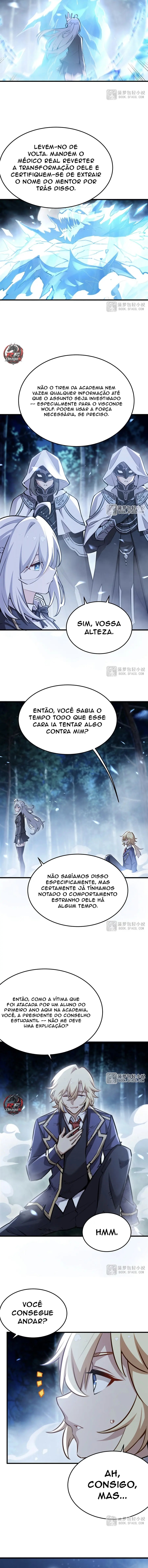 O vilão de cabelos amarelos no romance da personagem principal feminina quer felicidade Capítulo 87 Página 6