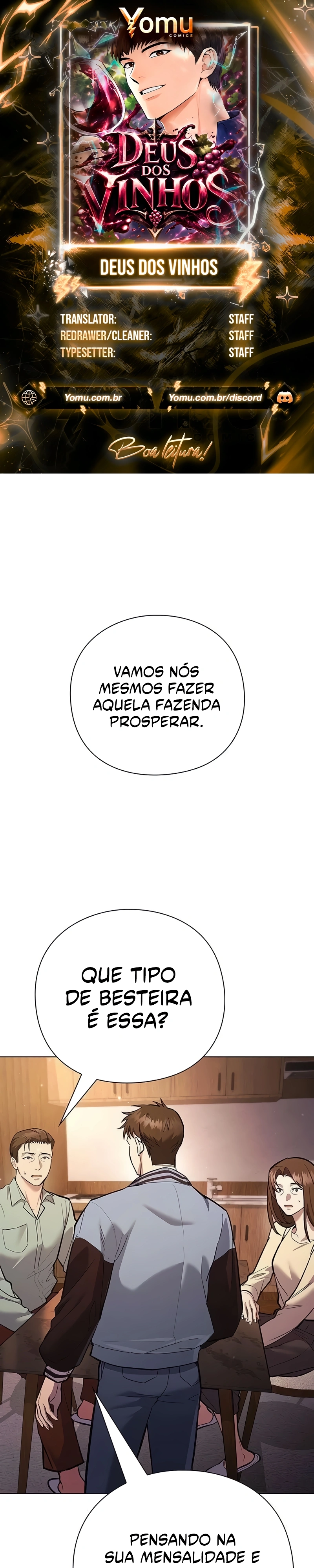 Deus Dos Vinhos Capítulo 2 Página 1