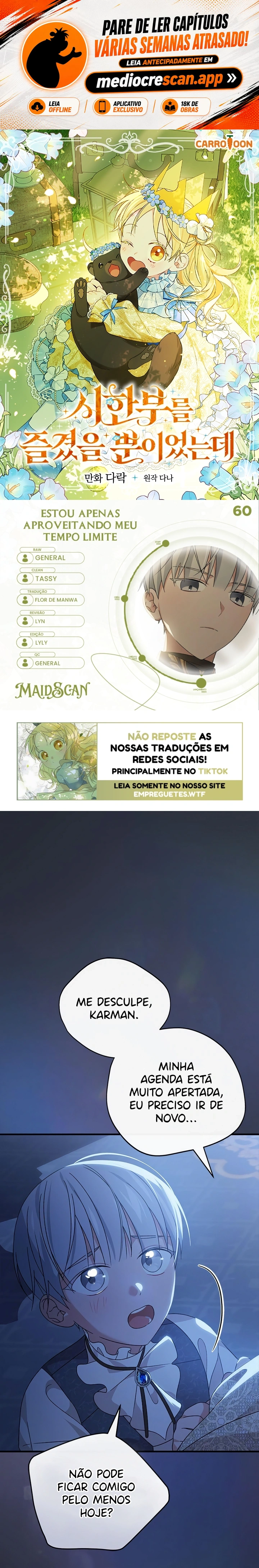 Estou Apenas Aproveitando meu Tempo Limite Capítulo 60 Página 1