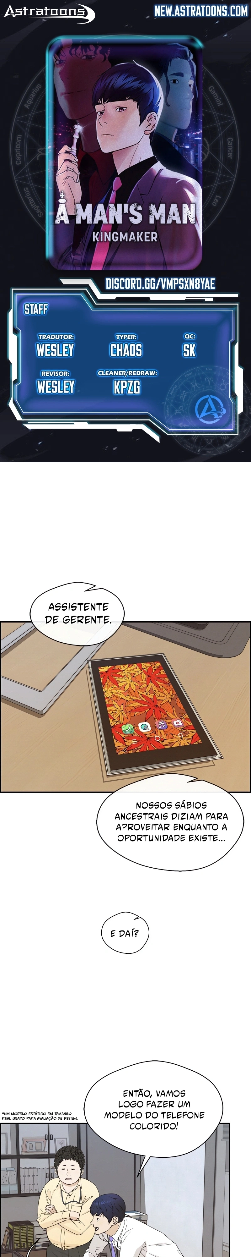 Um Homem de Verdade Capítulo 52 Página 1