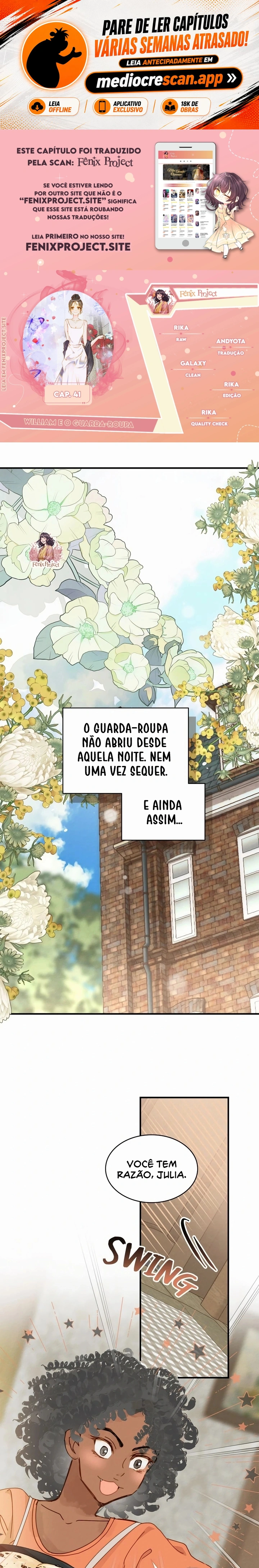 William e o Guarda-Roupa Capítulo 41 Página 1