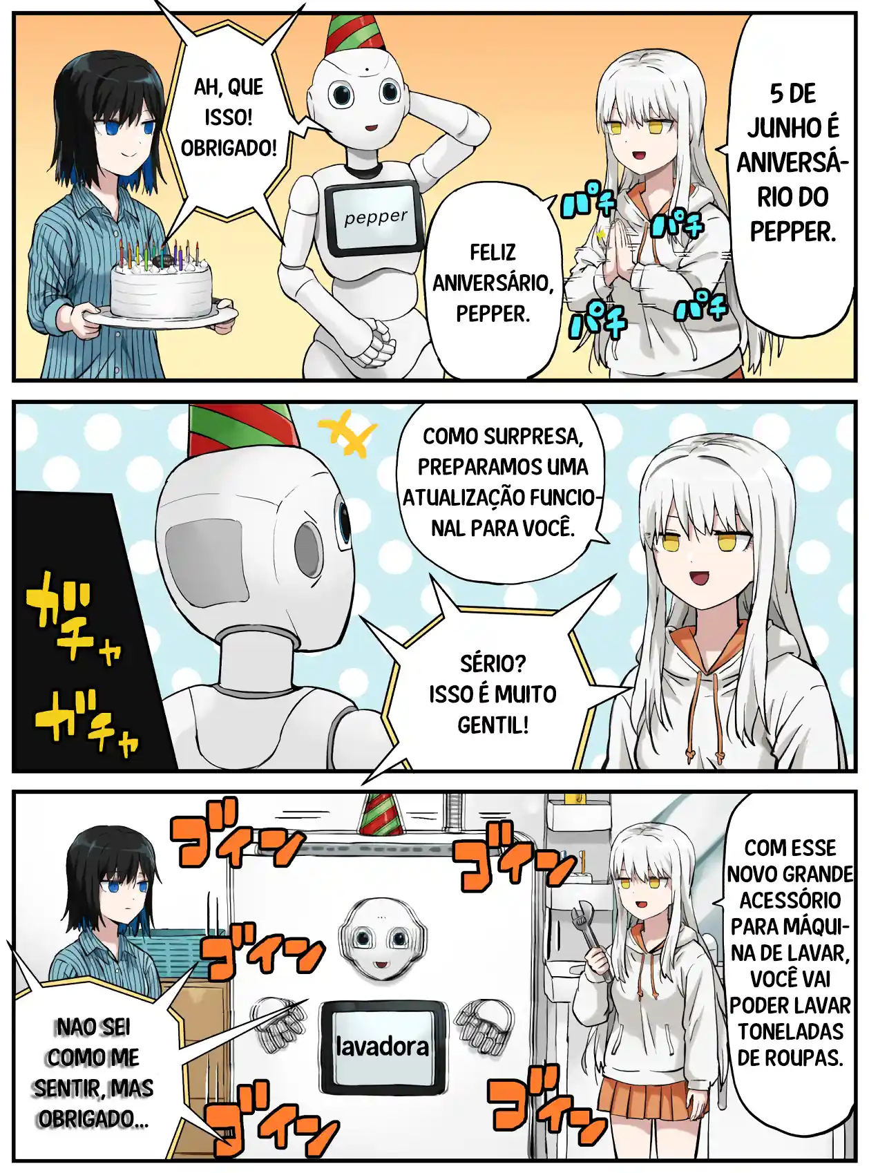 Dia de Aniversário Mangá Capítulo 153 Página 3