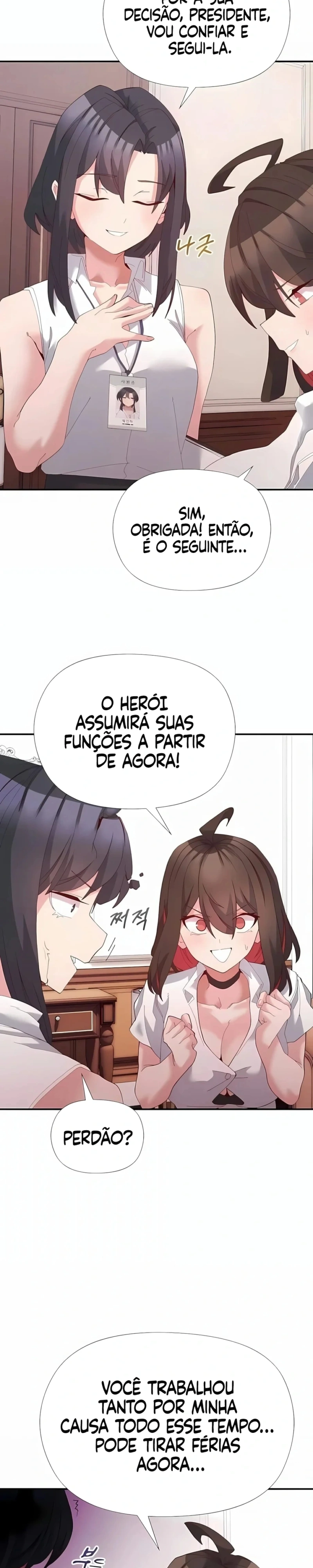O herói é o secretário sob a mesa Capítulo 4 Página 31