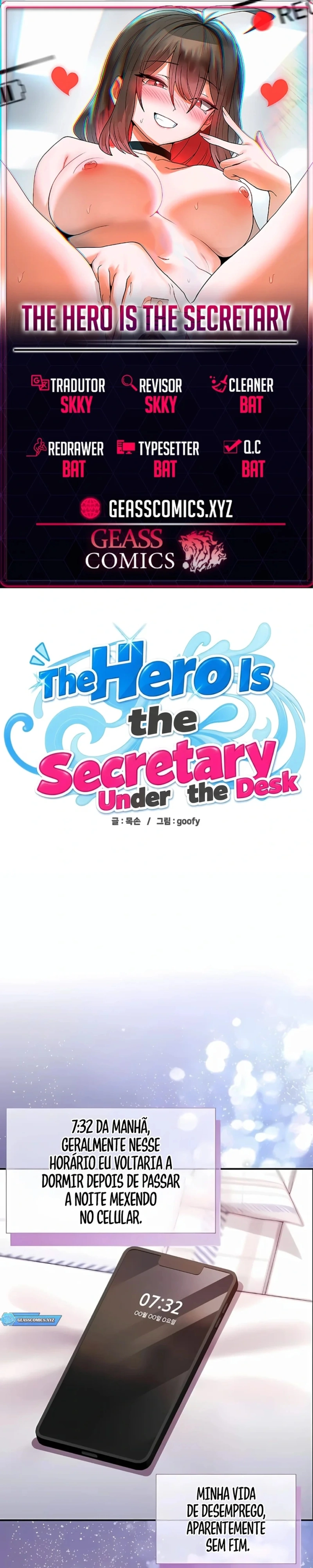 O herói é o secretário sob a mesa Capítulo 5 Página 1