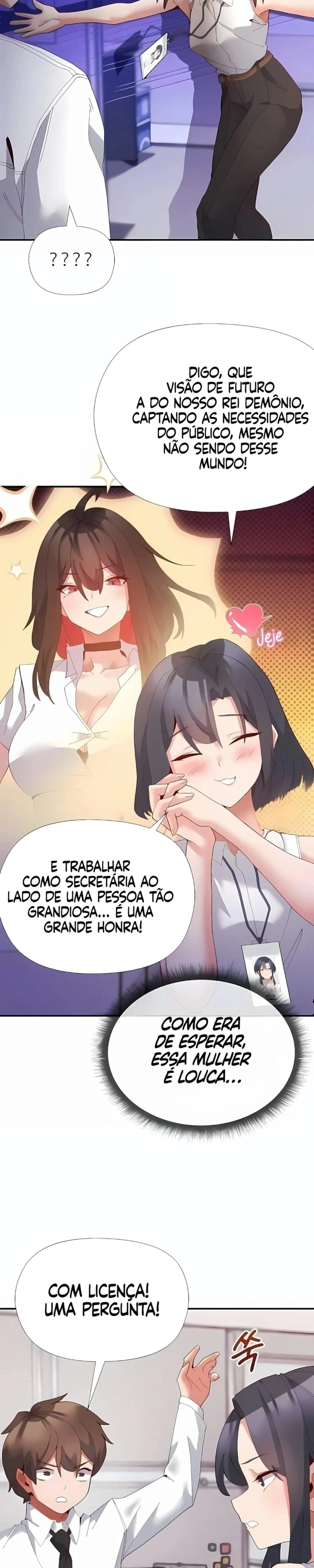 O herói é o secretário sob a mesa Capítulo 5 Página 13