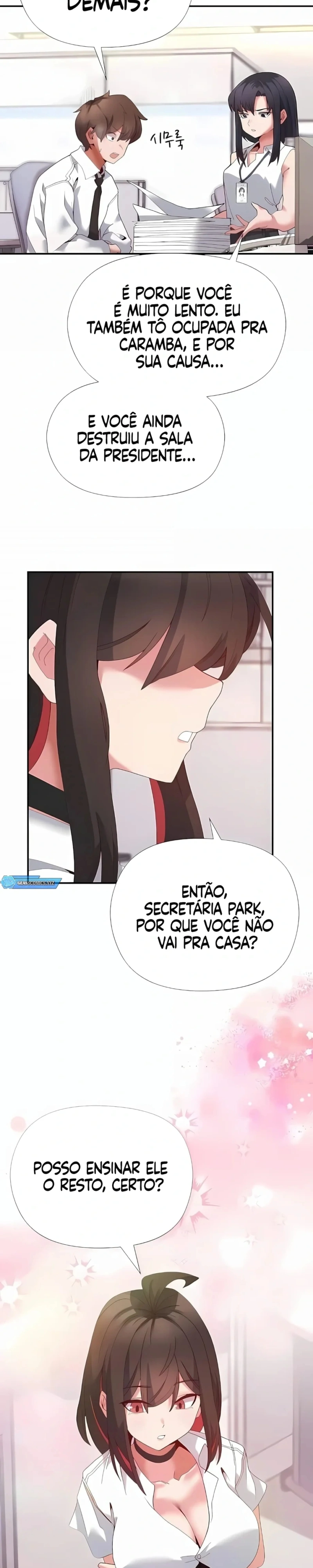 O herói é o secretário sob a mesa Capítulo 5 Página 19
