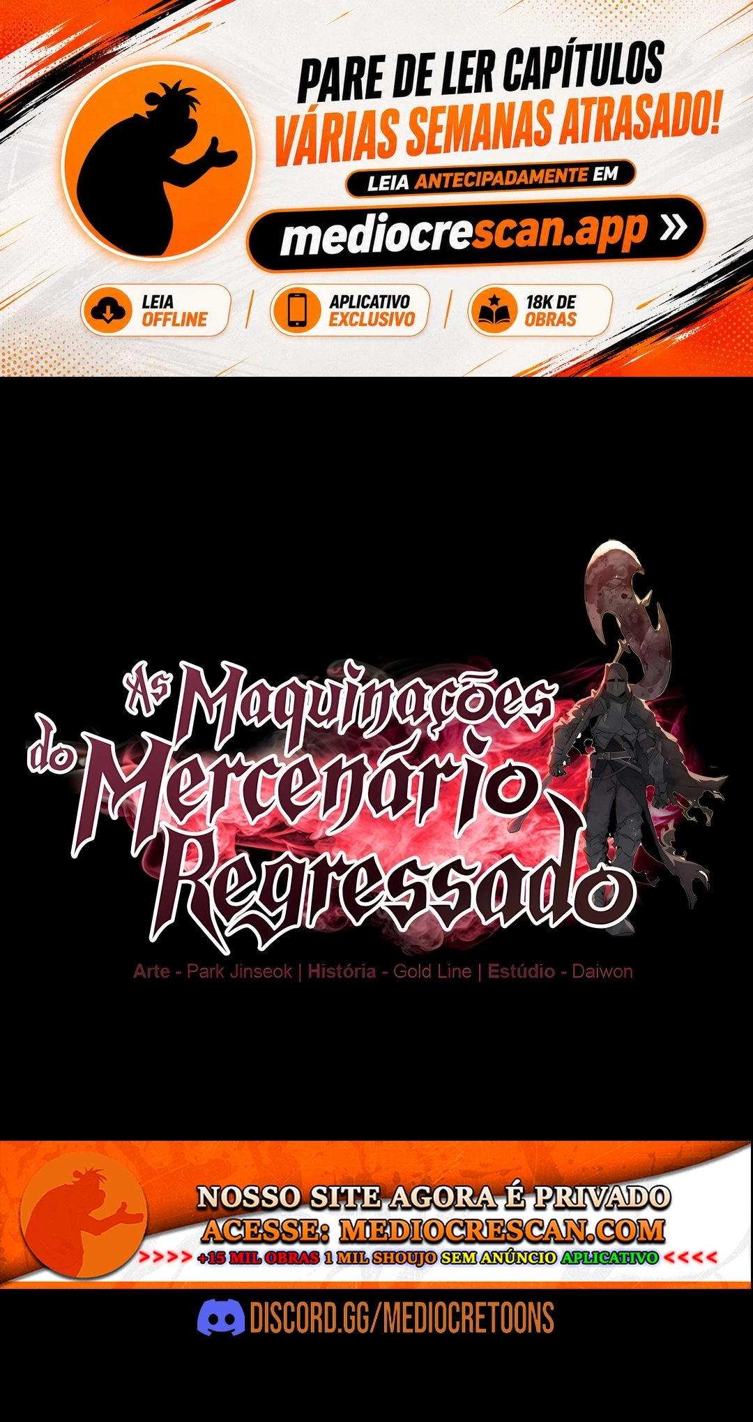The Regressed Mercenary Has a Plan Capítulo 106 Página 1