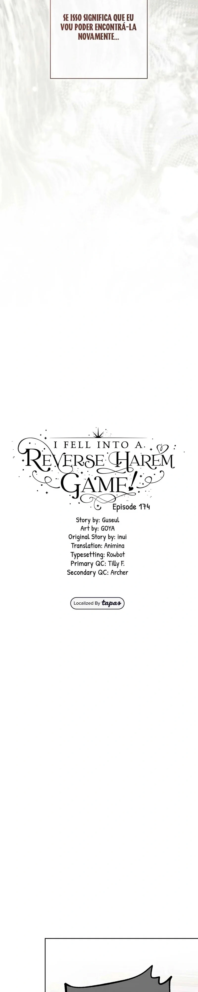 Estou dentro de um Jogo de Harém Reverso Capítulo 174 Página 8