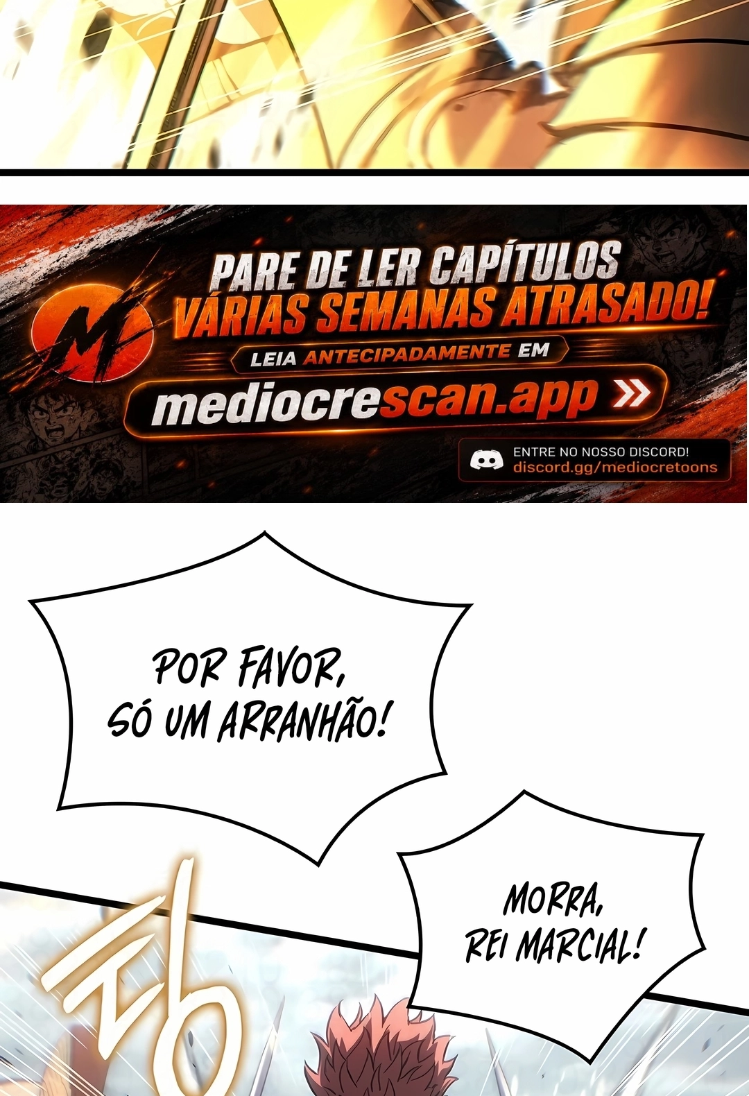 O Retorno do Rei do Punho Capítulo 151 Página 110
