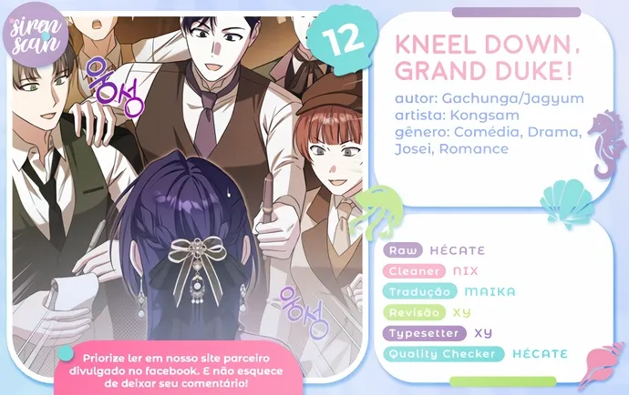  Ajoelhe-se, Vossa Graça! Capítulo 12 Página 1