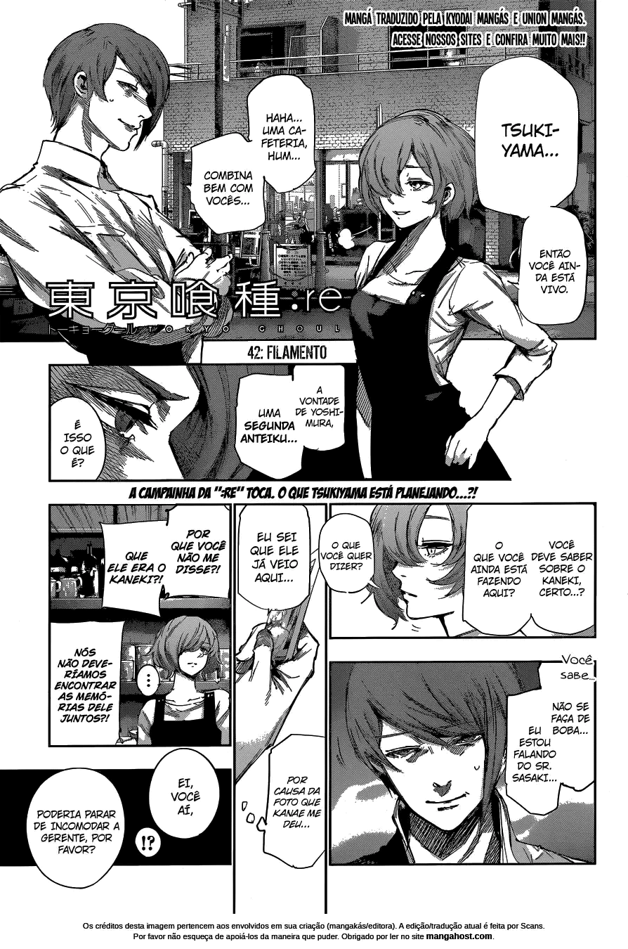 Tokyo Ghoul:re Capítulo 42 Página 2