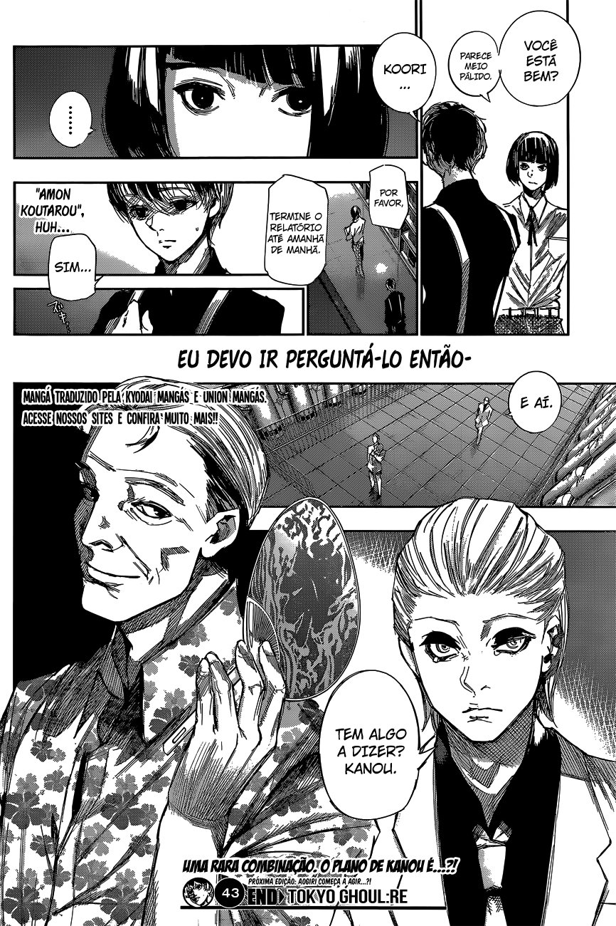 Tokyo Ghoul:re Capítulo 43 Página 19