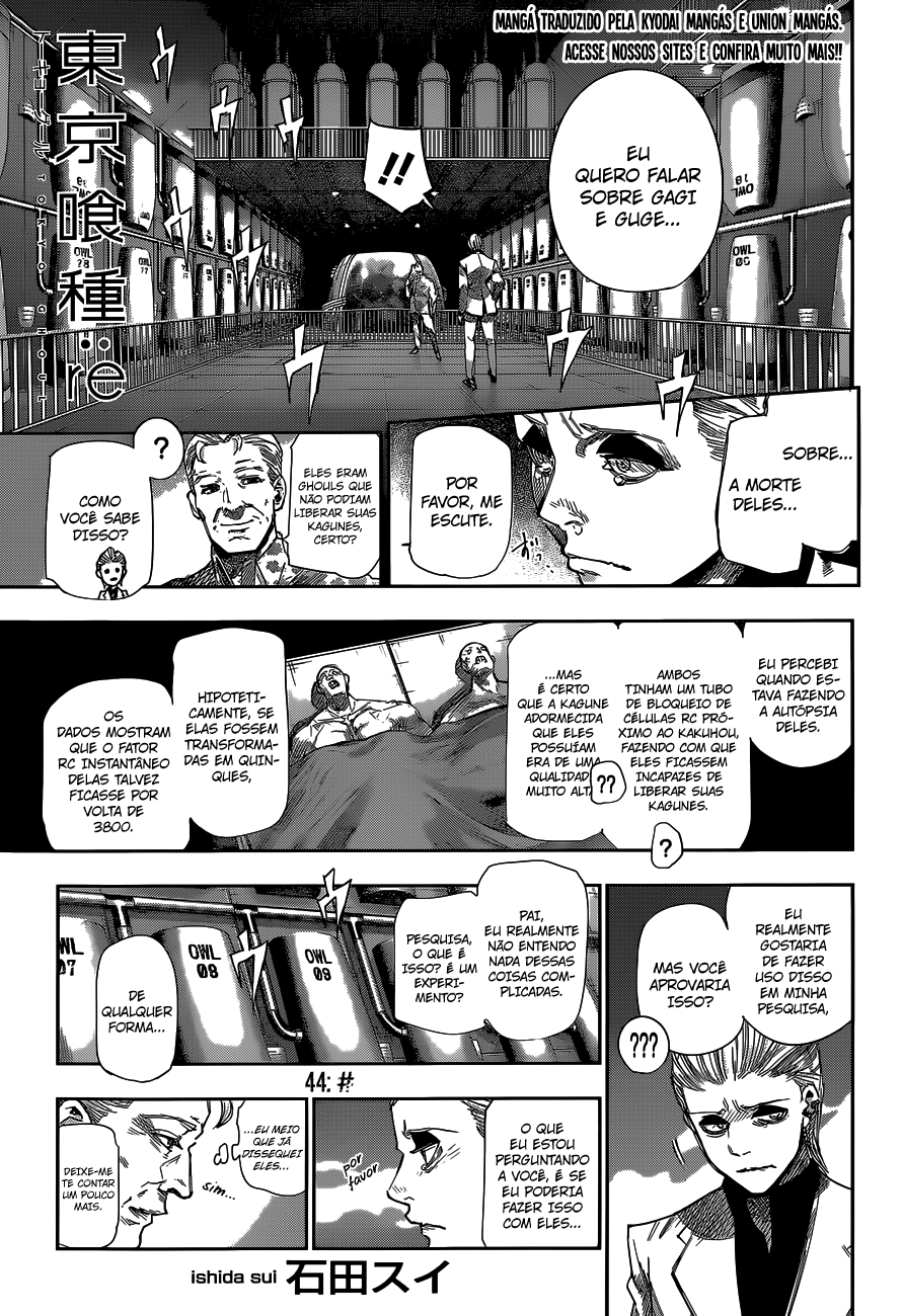 Tokyo Ghoul:re Capítulo 44 Página 2