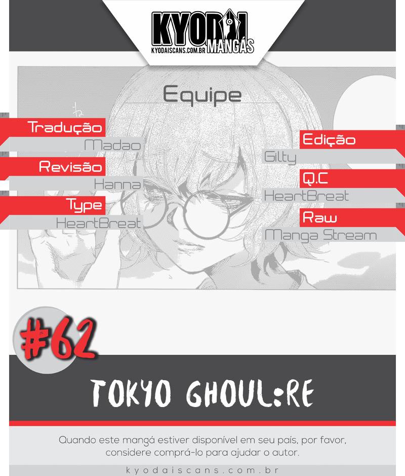 Tokyo Ghoul:re Capítulo 62 Página 1
