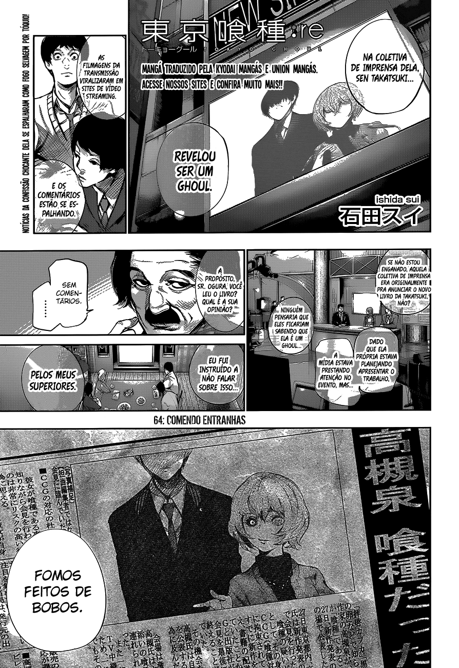 Tokyo Ghoul:re Capítulo 64 Página 3
