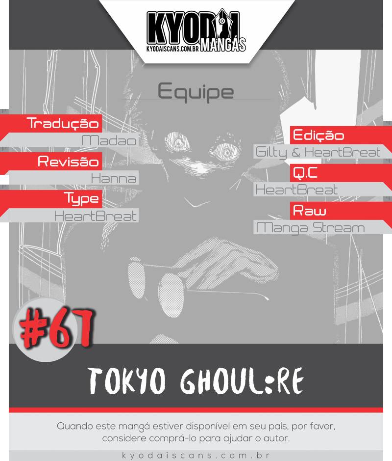 Tokyo Ghoul:re Capítulo 67 Página 1