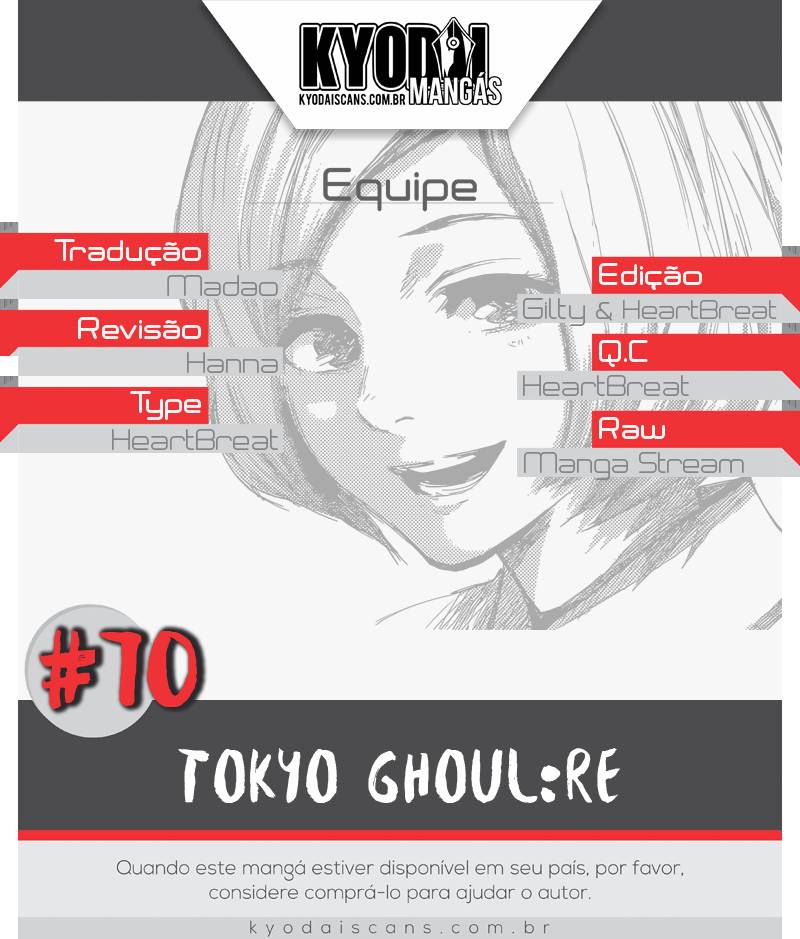 Tokyo Ghoul:re Capítulo 70 Página 1