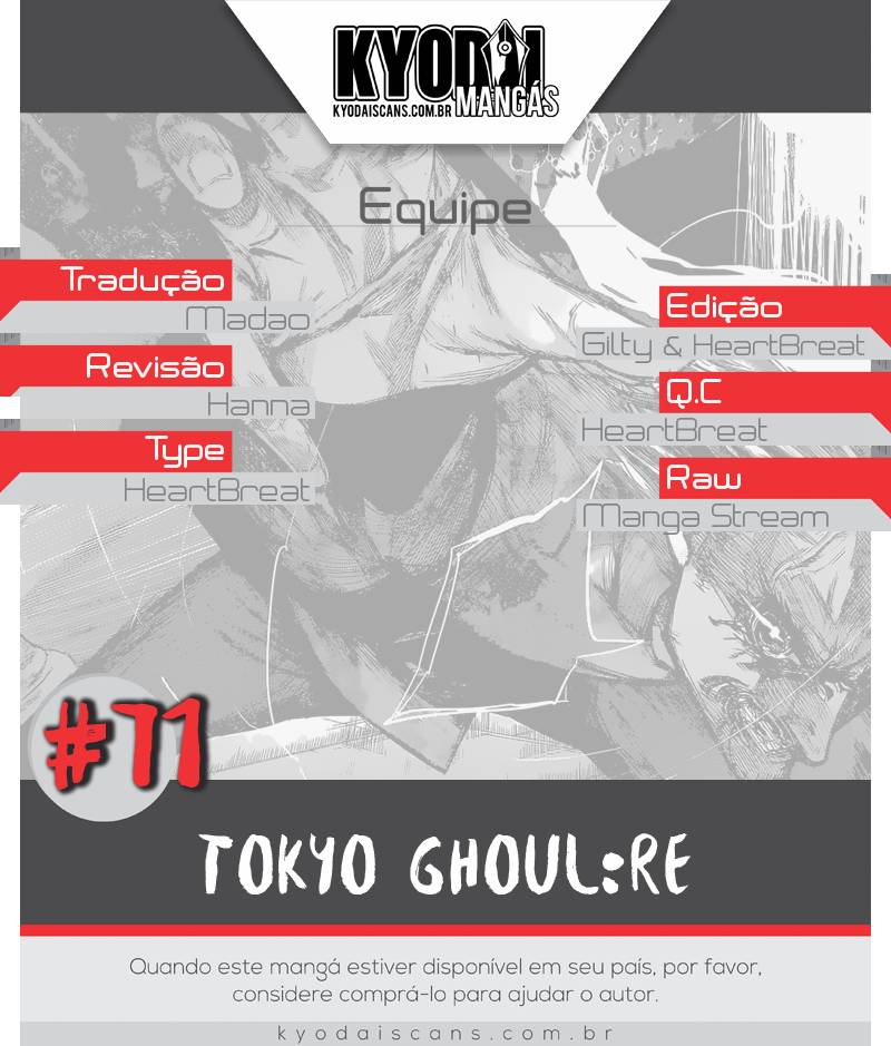 Tokyo Ghoul:re Capítulo 71 Página 1