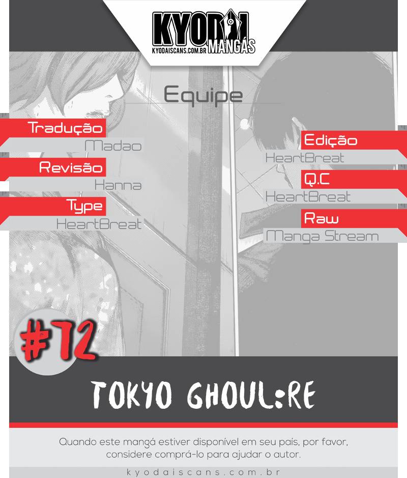Tokyo Ghoul:re Capítulo 72 Página 1