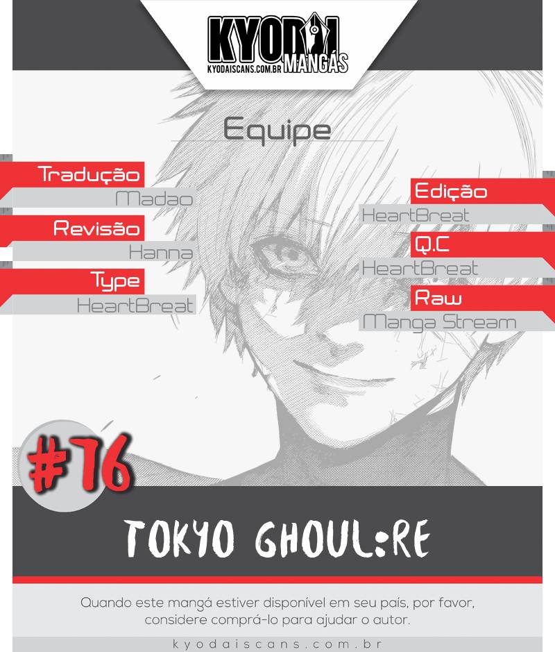 Tokyo Ghoul:re Capítulo 76 Página 1