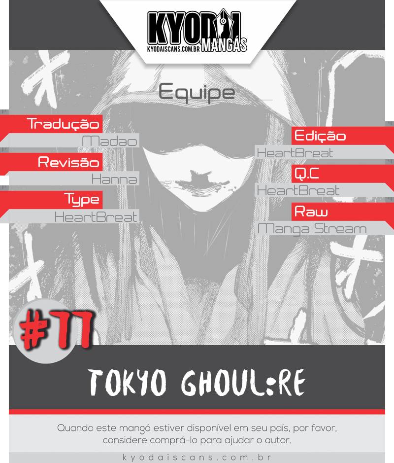 Tokyo Ghoul:re Capítulo 77 Página 1