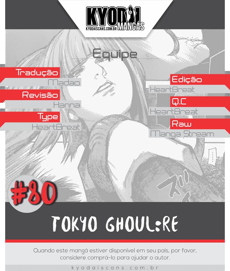 Tokyo Ghoul:re Capítulo 80 Página 1