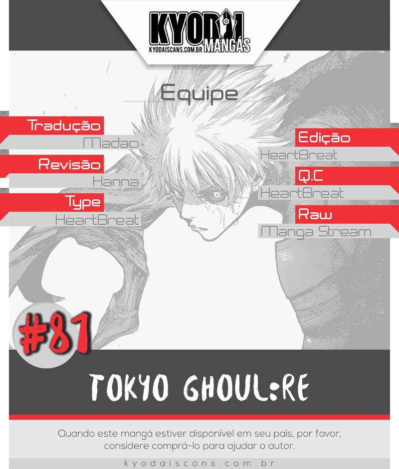 Tokyo Ghoul:re Capítulo 81 Página 1