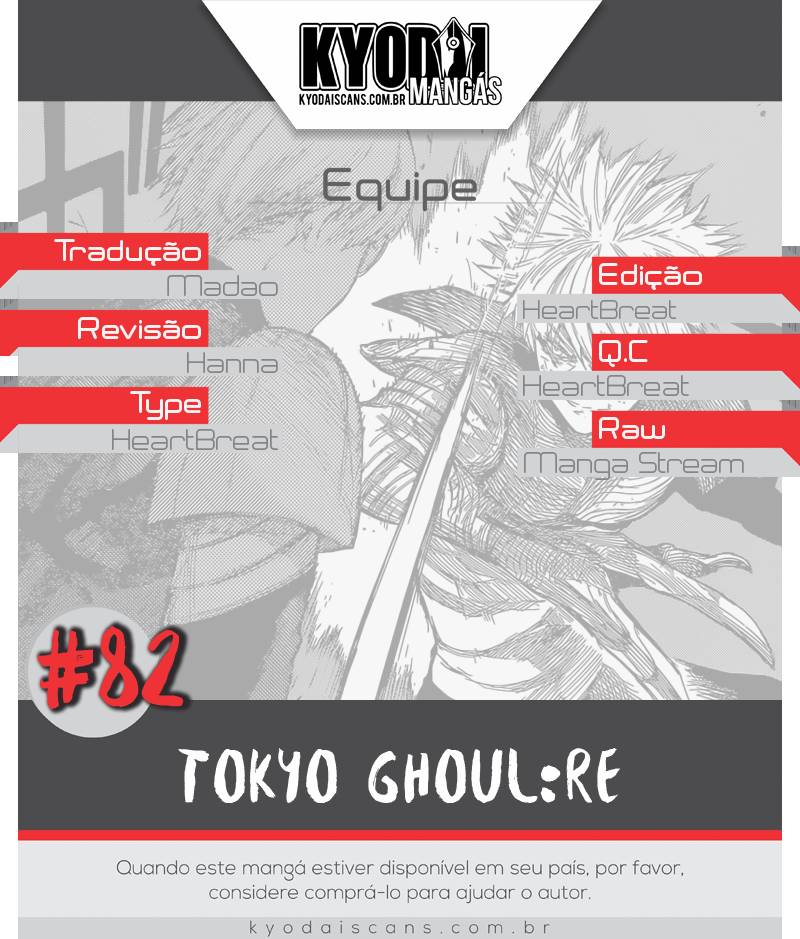Tokyo Ghoul:re Capítulo 82 Página 1