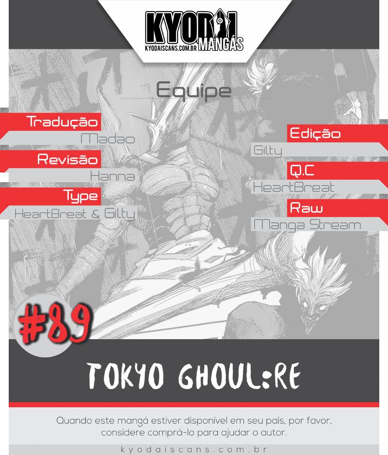 Tokyo Ghoul:re Capítulo 89 Página 1