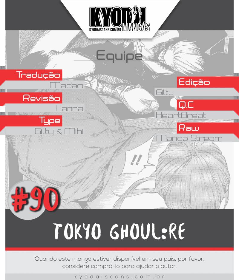 Tokyo Ghoul:re Capítulo 90 Página 1