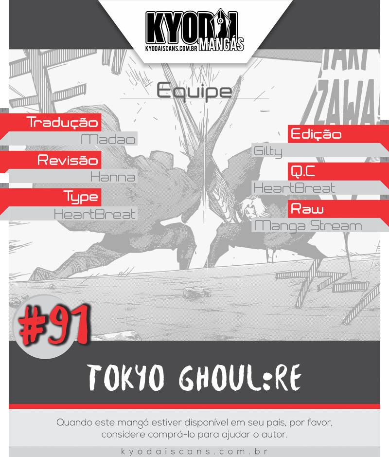 Tokyo Ghoul:re Capítulo 91 Página 1