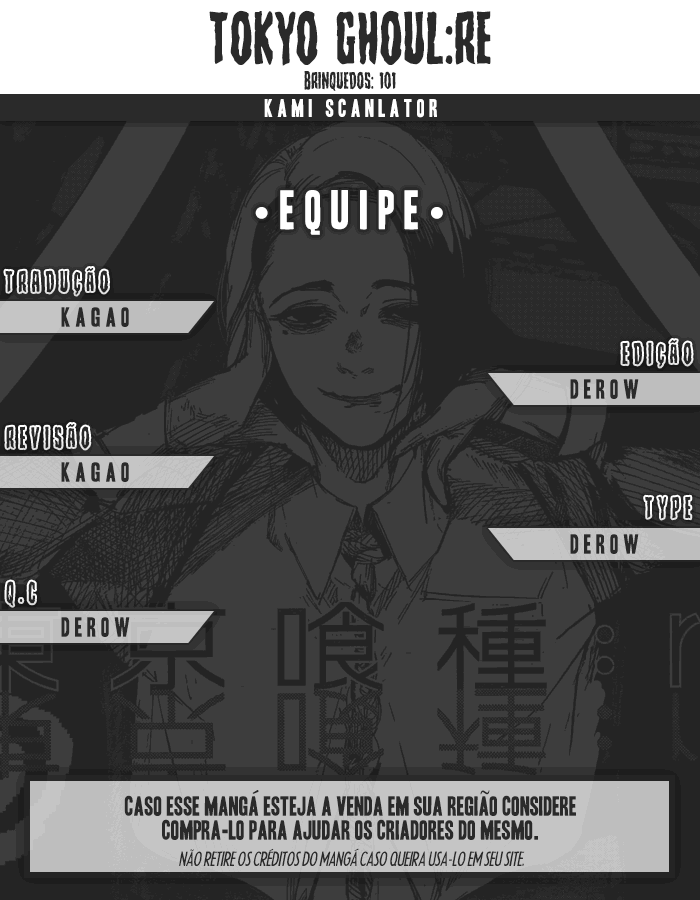Tokyo Ghoul:re Capítulo 101 Página 1