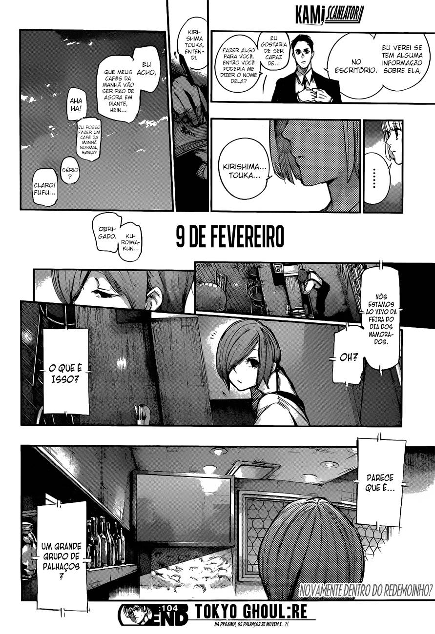 Tokyo Ghoul:re Capítulo 104 Página 19