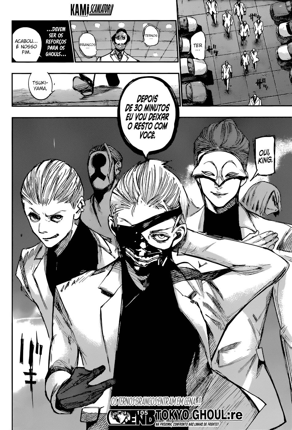 Tokyo Ghoul:re Capítulo 105 Página 19